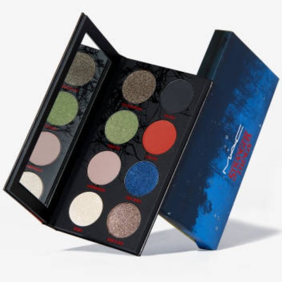 1/2 PRICE✅ MAC STRANGER THINGS 2 PC SET: The Void Eye Palette + Eye Brush  NEW - Picture 4 of 17